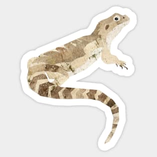 bearded dragon Sticker